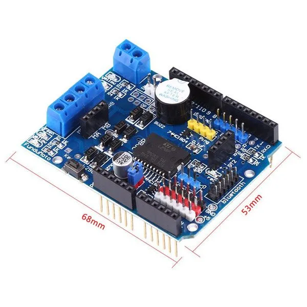 2-Channel DC Motor Speed Control Shield - Image 3