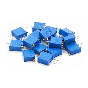Set of 3296W 100KΩ Multi-turn Trimmers - 50 pcs