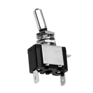 12V toggle power switch with LED