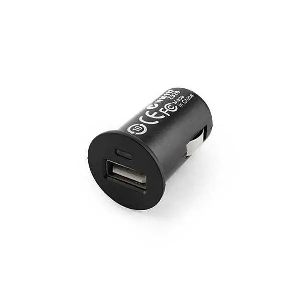 Mini charger with cigarette lighter plug 5V 1A - Image 1