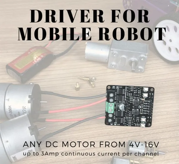 Driver for 2 DC motors or 1 stepper - max 3 A - Image 6