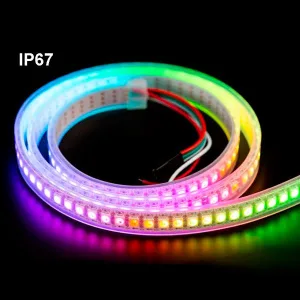 144 LED NEOPIXEL strip, 1 metre long - IP67