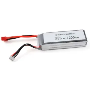 LiPo Rechargeable Battery 2200 mAh - 11.1 V