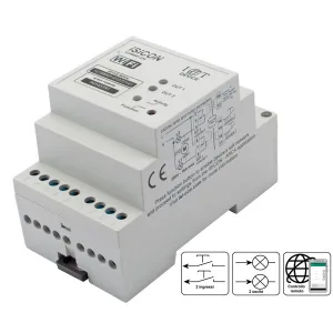 Relay module 2IN-2OUT, wired and App control