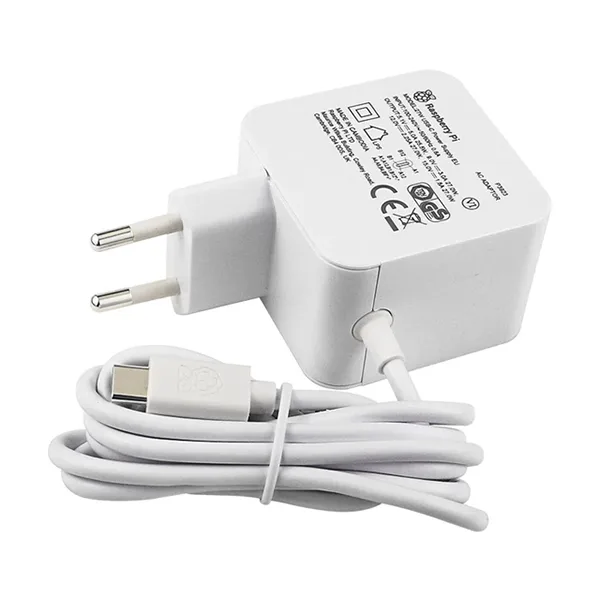 Raspberry Pi 27W USB-C Power Supply - Image 1
