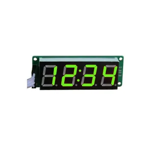 4-digit 7-segment display - green