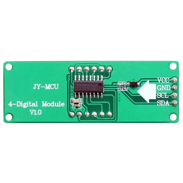 4-digit 7-segment display - red - Image 4
