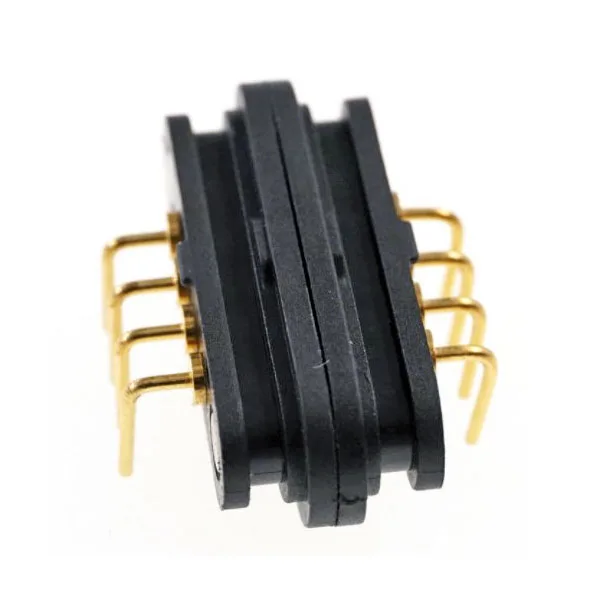 Magnetic M/F connector, 4 pins at 90 degrees - Image 4