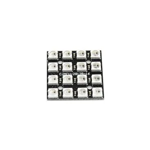 16-LED WS2812 RGB Square with Built-in Driver