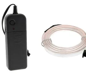 White Electroluminescent (EL) Wire - 5 Metres / 2.3 mm