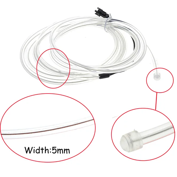 Blue Electroluminescent Wire - 1 Metre / 5 mm - Image 3