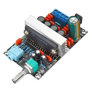Class "T" 20W stereo amplifier with TDA2020