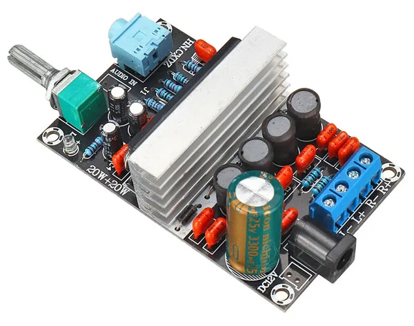 Class "T" 20W stereo amplifier with TDA2020 - Image 3