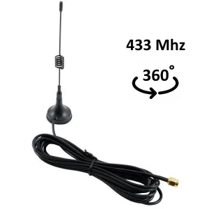 433 MHz whip antenna - SMA connector
