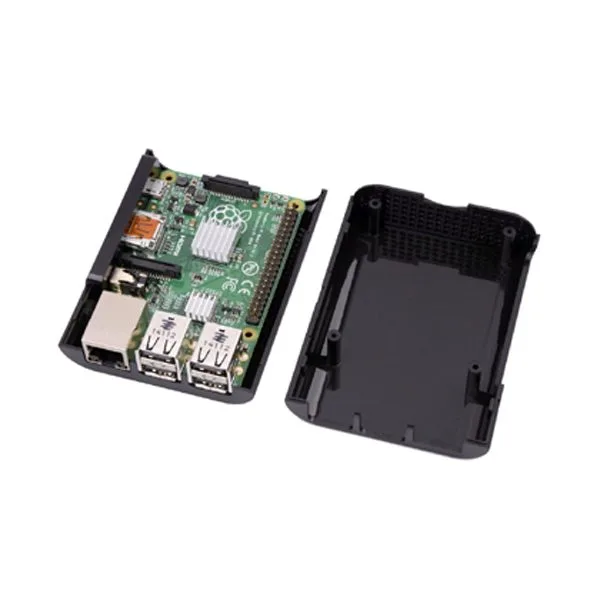 Black enclosure with fan for Raspberry Pi 3 - Image 3