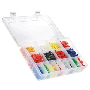 Box of 2120 pcs insulated crimp ferrules