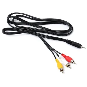 Audio/Video Cable RCA โ 3.5 mm Jack