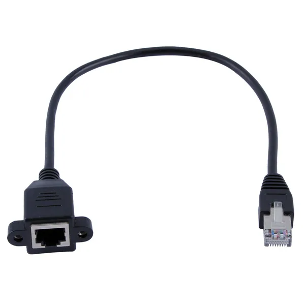 Cable, RJ45 Male to Panel-Mount RJ45 Female - Image 4