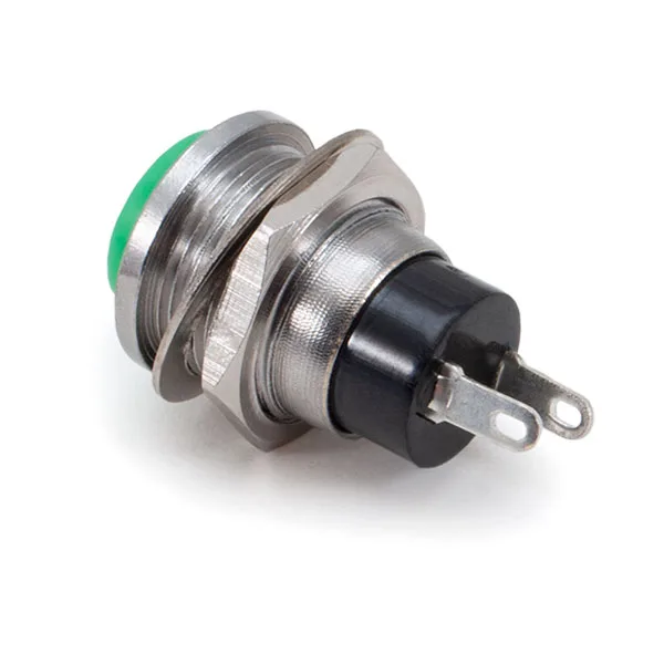 Green momentary ON-OFF mini push button - Image 5