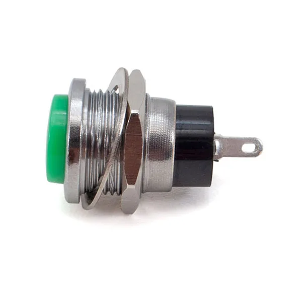 Green momentary ON-OFF mini push button - Image 4