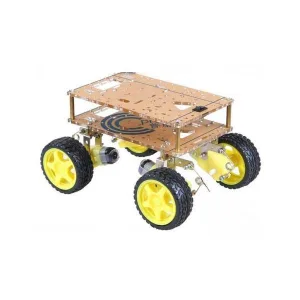 4WD robot platform with suspension