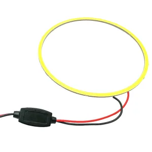 80 mm ring with Cool White COB LEDs - 12/24V