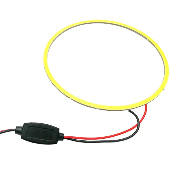 80 mm ring with Cool White COB LEDs - 12/24V - Image 1