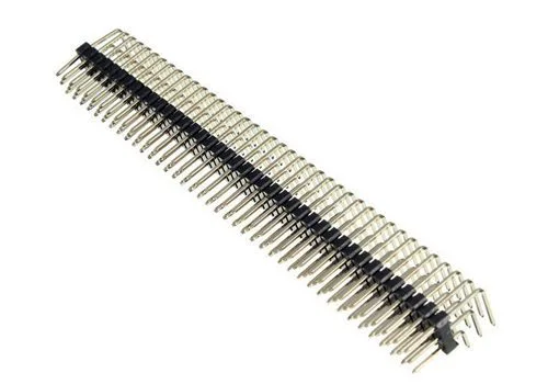 Male Header Strip 3x40 PIN 90° 2.54mm Pitch - Image 5