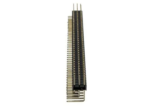 Male Header Strip 3x40 PIN 90° 2.54mm Pitch - Image 4