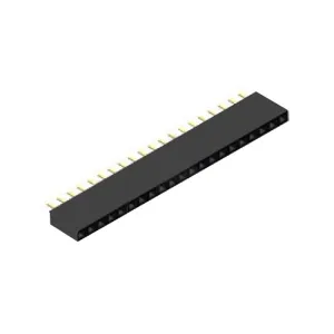 20-Way Female Header Strip, 2.54 mm Pitch