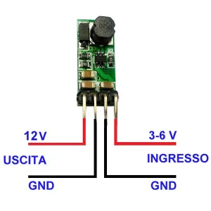 DC-DC STEP-UP Converter 12 V