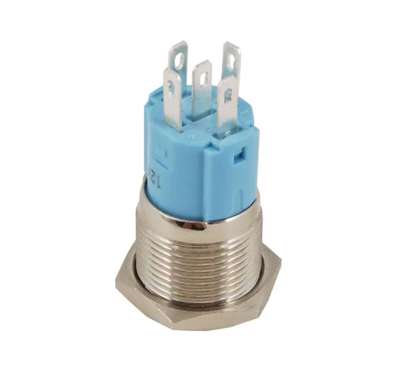 Vandal-resistant pushbutton 16 mm - white LED - Image 6
