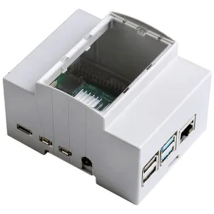 DIN rail enclosure for Raspberry Pi 4