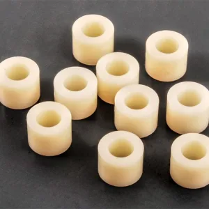 Pack of 10 ABS Spacers M6, 8 mm Long
