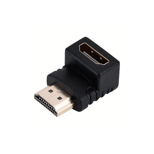 HDMI male to HDMI female adapter 90° Down type - Image 6