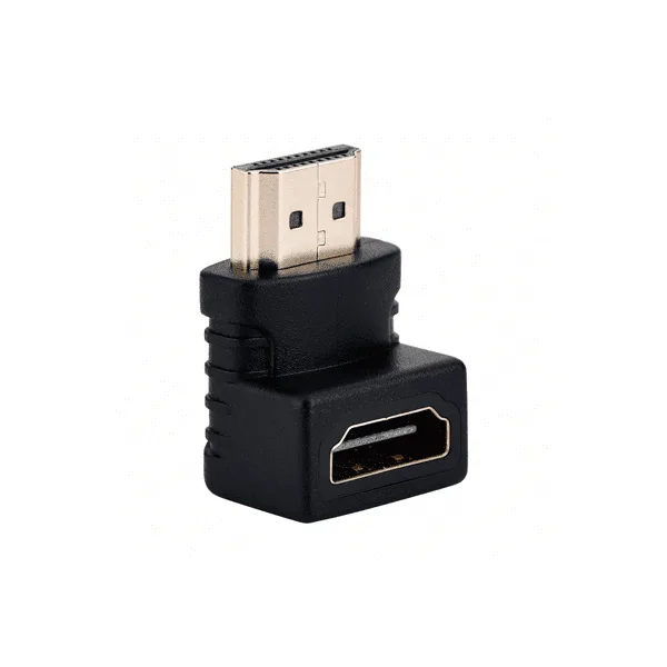 HDMI male to HDMI female adapter 90° Down type - Image 4