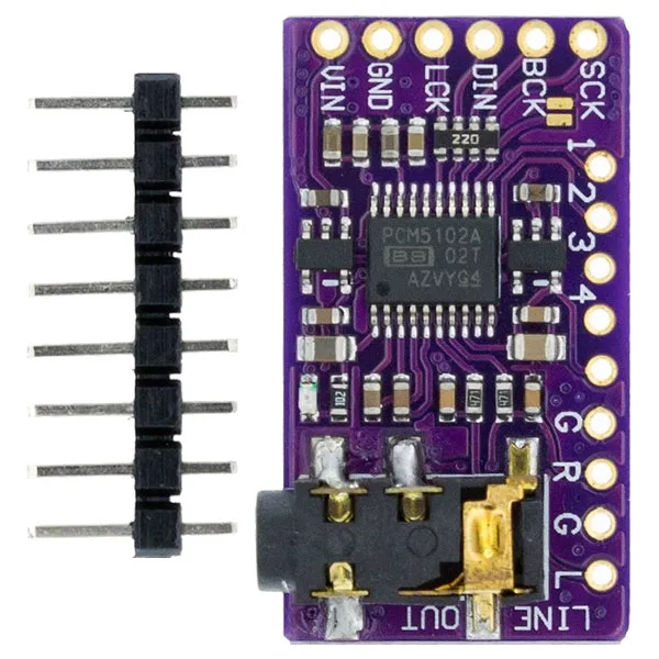 DAC Audio Converter with I2S Interface - Image 1