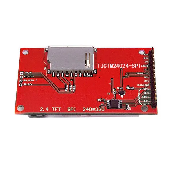 TFT Display 2.4" Resistive Touch with ILI9341 Controller and SD Slot - Image 3