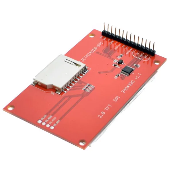 TFT Display 2.8" Resistive Touch with ILI9341 Controller and SD Slot - Image 3