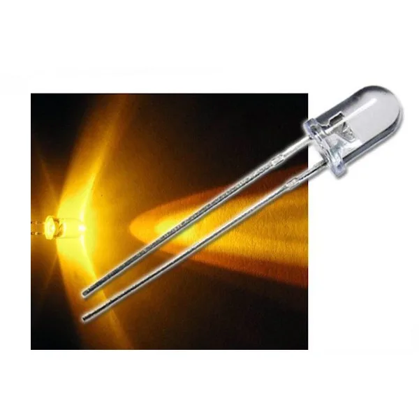 Yellow Flashing LED 5 mm - Image 1