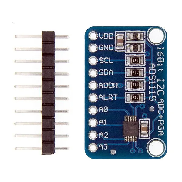 16-BIT I2C 4-Channel ADC Module with ADS1115 - Image 1