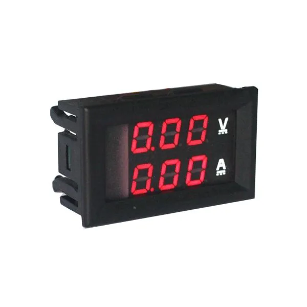 Panel Voltmeter and Ammeter - 100V 10A - Image 1