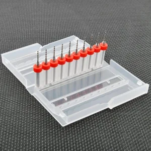 Set of 10 1 mm PCB drill bits