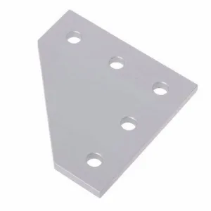 90/45° aluminium plate 4 mm