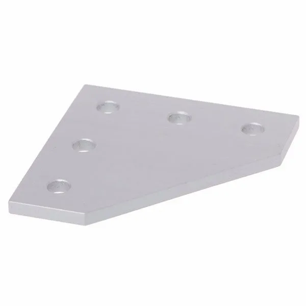 90/45° aluminium plate 4 mm - Image 4