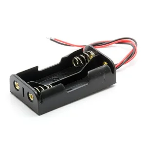 2 x AA Battery Holder with Wires