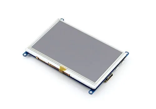5” resistive touch screen display 800x480 - Image 1