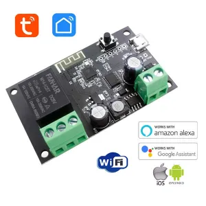 Wi-Fi Switch 1 Relay - Alexa/Google/Tuya