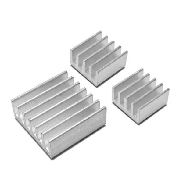 Set of 3 heatsinks for Raspberry Pi - Image 1