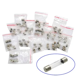 Set of 55 Fuses 6×30 – 11 Values
